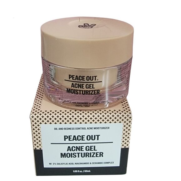 Peace Out 2% Salicylic Acid Acne Gel Moisturizer 1.7 oz / 50 ml - Picture 2 of 12